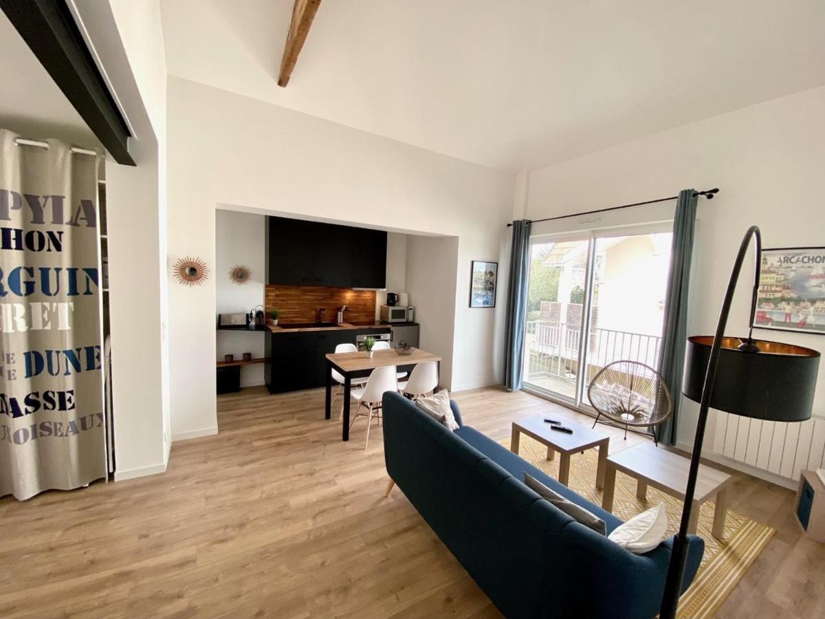 Chaleureux Appartement Aux Allures Nordiques Arcachon Exteriér fotografie
